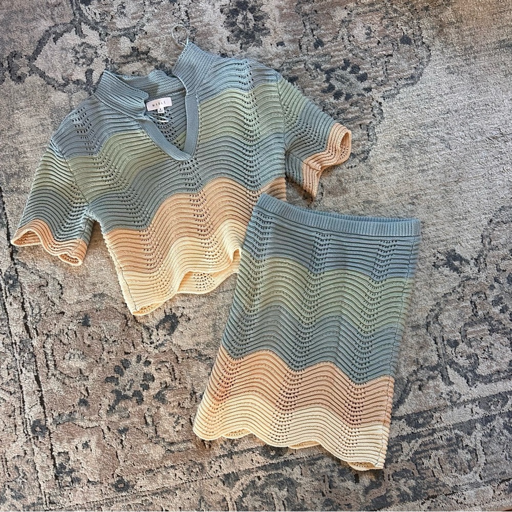 Mable two piece crochet set - Picture 3 of 3